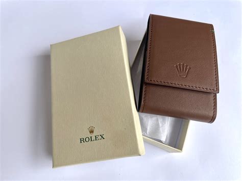 rolex 10 compartment watch box|brown leather rolex watch box.